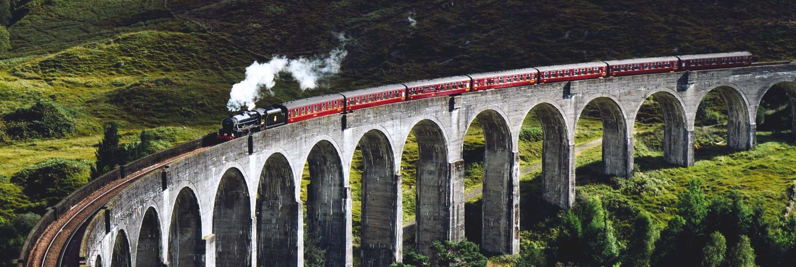 Background image of a railroad bridge